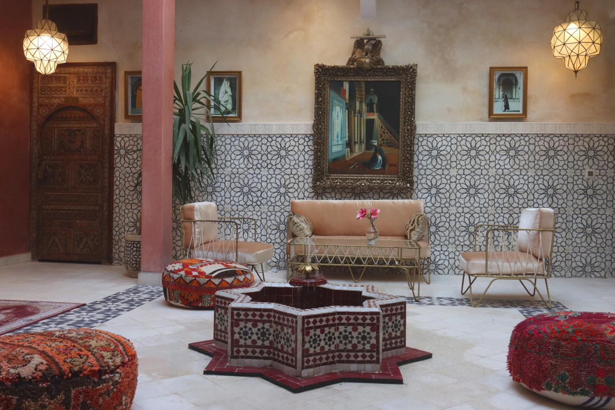 Riad La Fayette Bed & Breakfast Marrakesh Bagian luar foto
