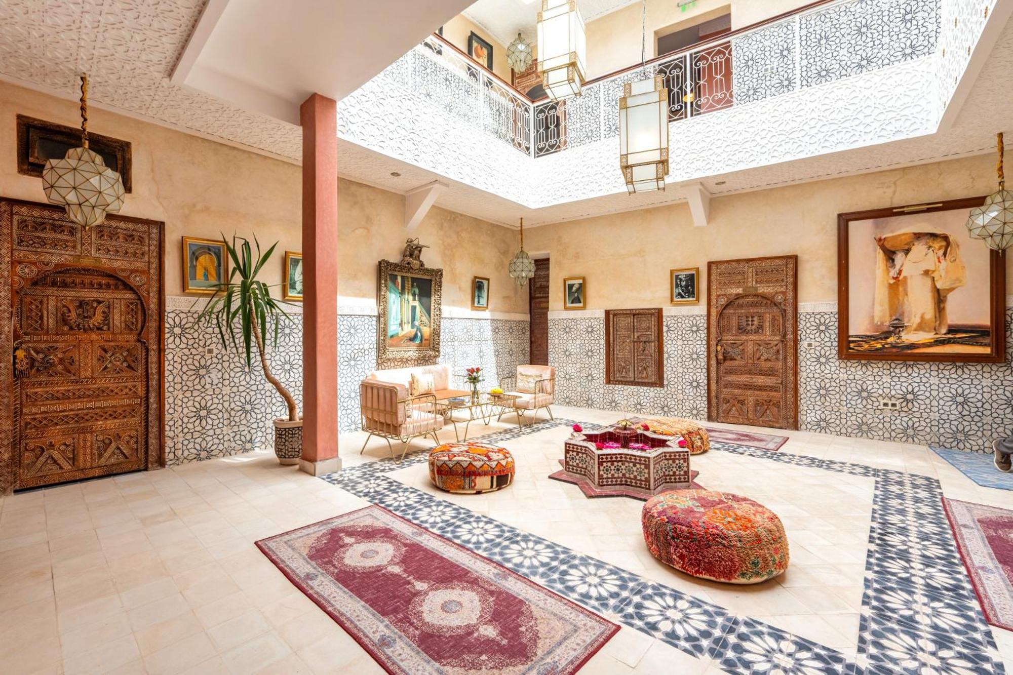 Riad La Fayette Bed & Breakfast Marrakesh Bagian luar foto